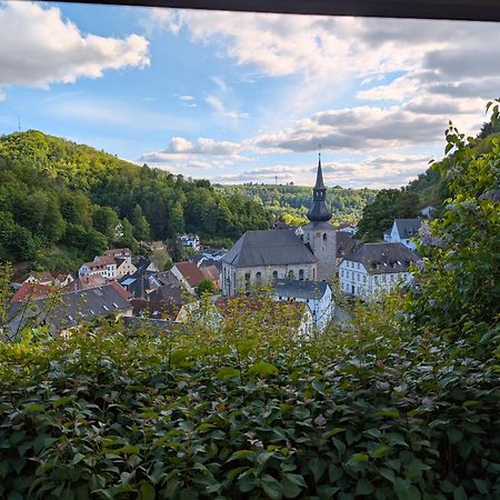 Hotel Pension Bluechersruh Bad Berneck im Fichtelgebirge Exterior foto